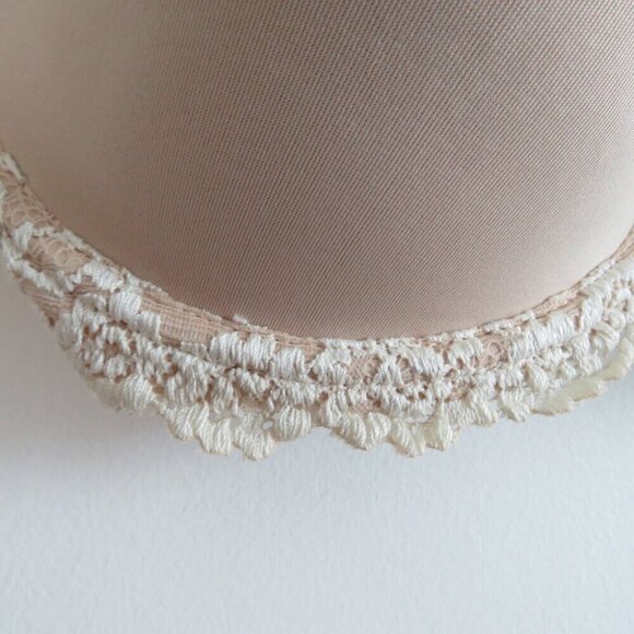 WACOAL Embrace Lace T Shirt Bra in Sand Ivory - Size 40DD - Picture 4 of 14
